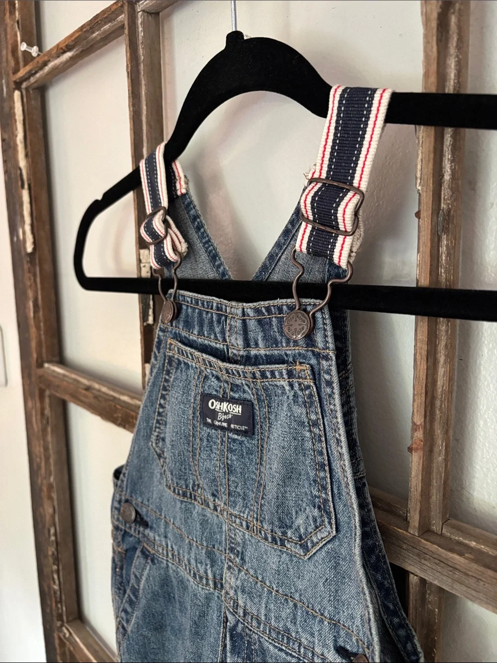 Oshkosh B’Gosh denim bib overalls